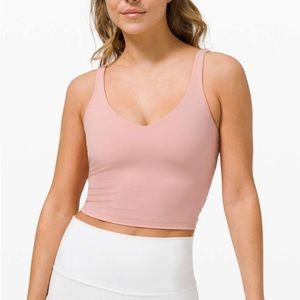 pink lululemon align tank